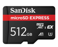 Karta pamięci SANDISK EXPRESS microSDXC 512GB (880/650 MB/s) SDSQXFN-512G-GN4NN